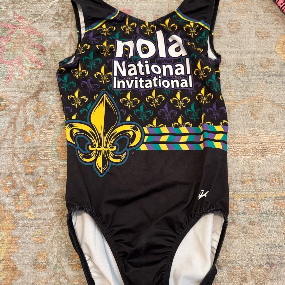 Nola National Invitational gymnastics practice leo